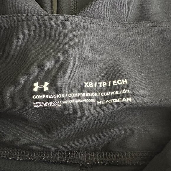2/$30 Under Armour High Rise Rival 7" Shorts Black XS #A0771 - Picture 9 of 10